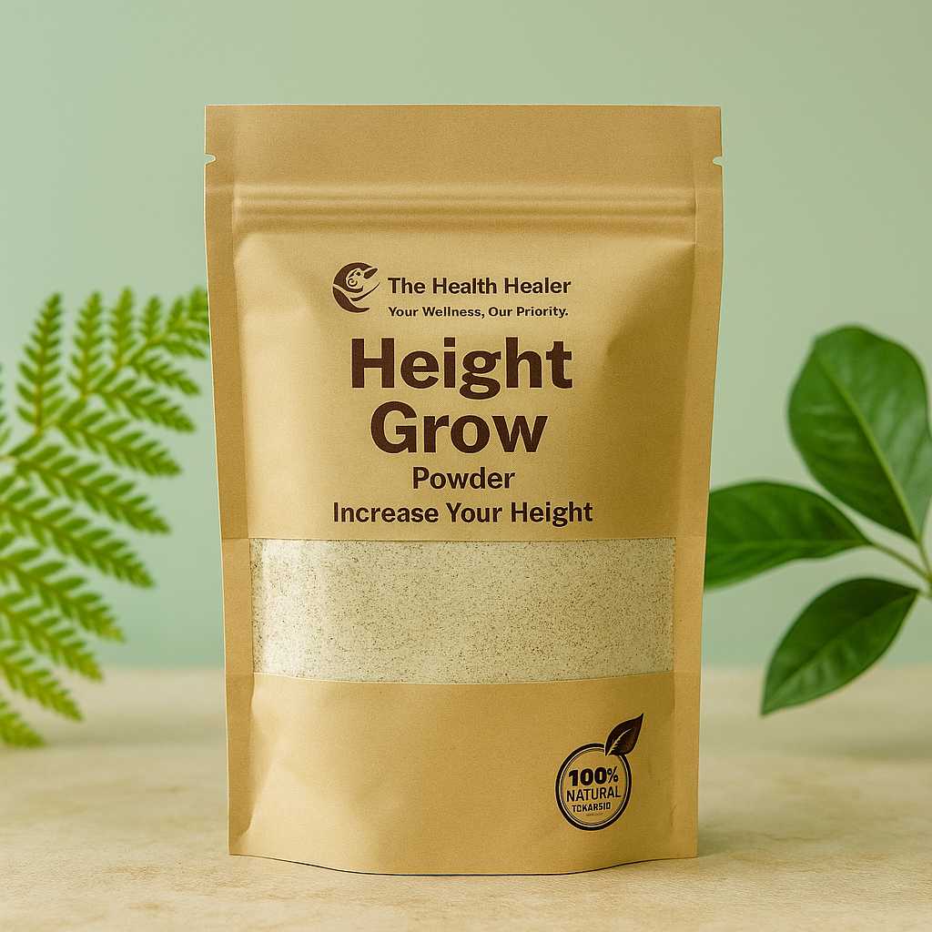 The Health Healer Height Grow Powder – 100% Natural Height Increase Supplement