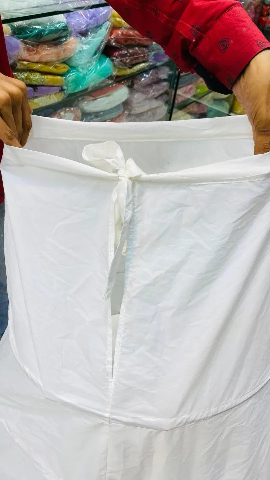 Cancan Ring Skirt for Lehenga, Maxi, and Frock, Multi-Layer, Adjustable Size, 3 Fiber Rings, Volume and Flare